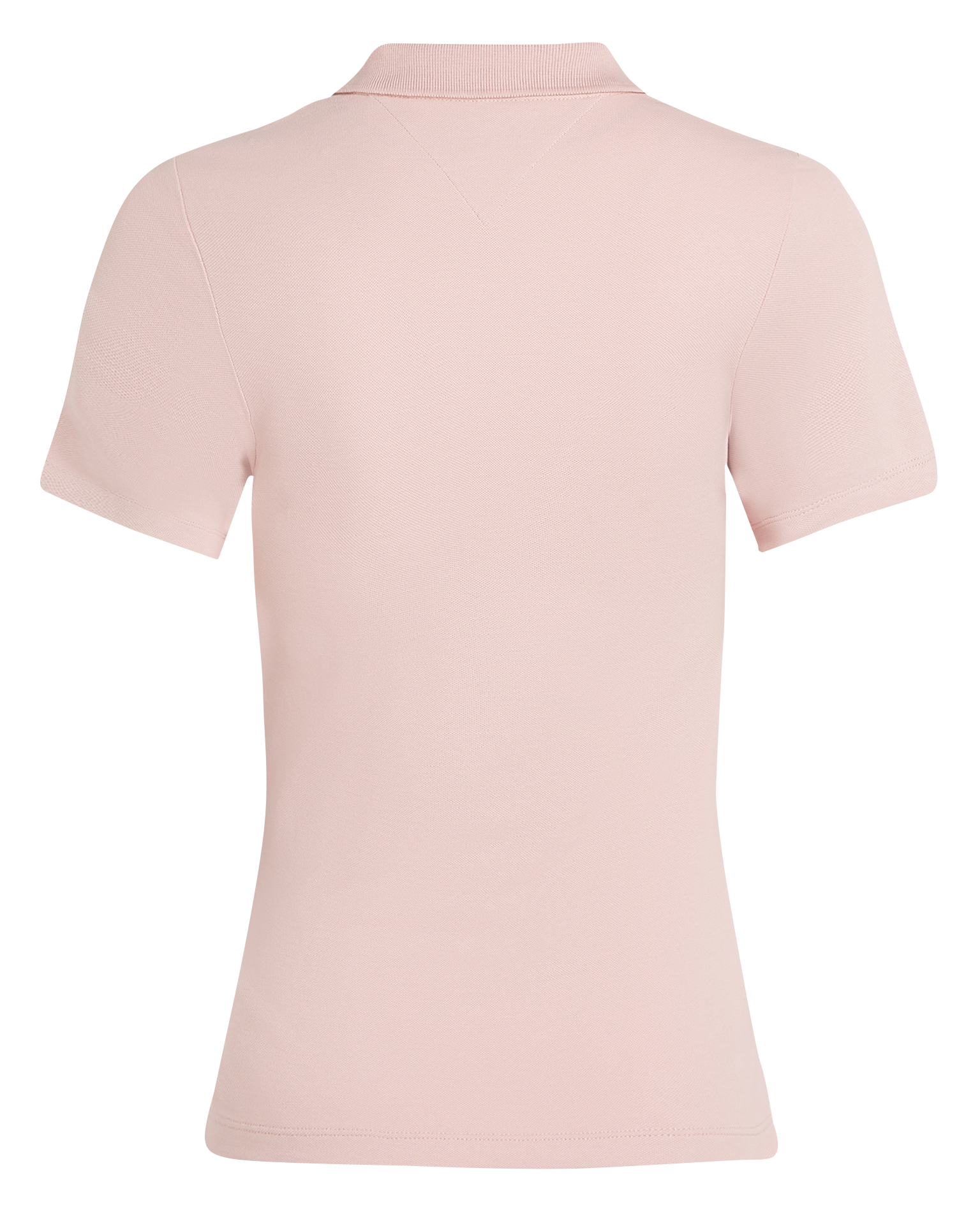 Polo manches courtes en coton bio mélangé | Rose