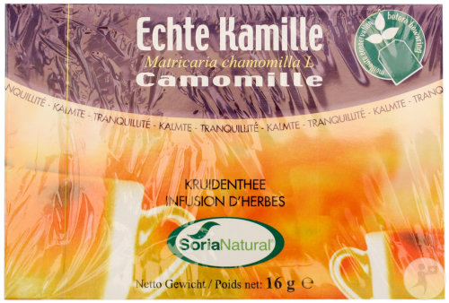 Soria Natural Infusion D'Herbes Camomille 20 Sachets