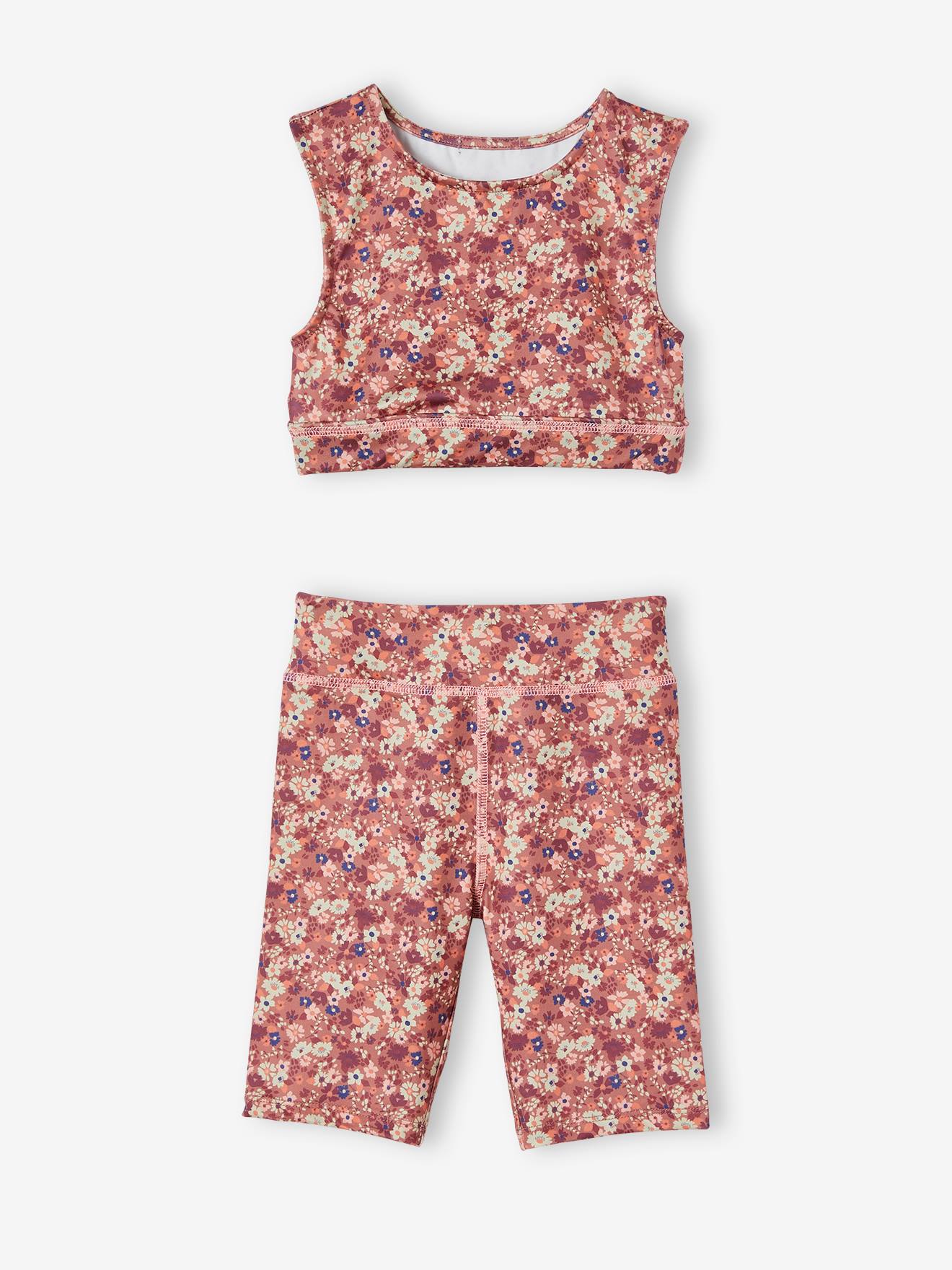Conjunto de sutiã e calcinha esportivos Clay Girls