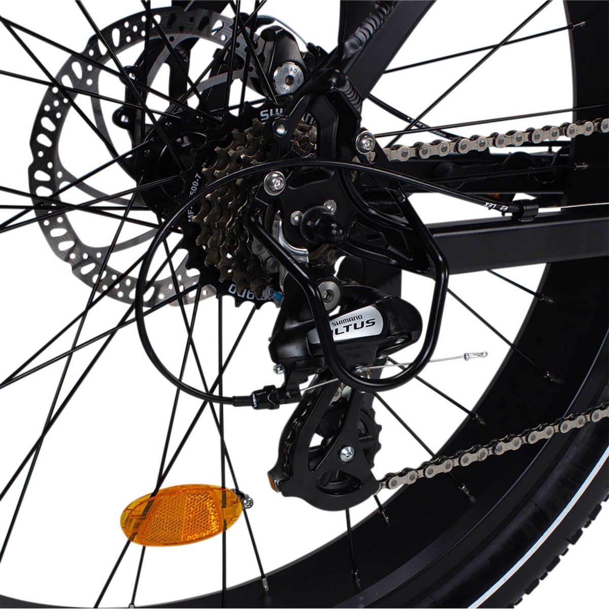 Swoop Elektrisk El-Fatbike Angriper, 26