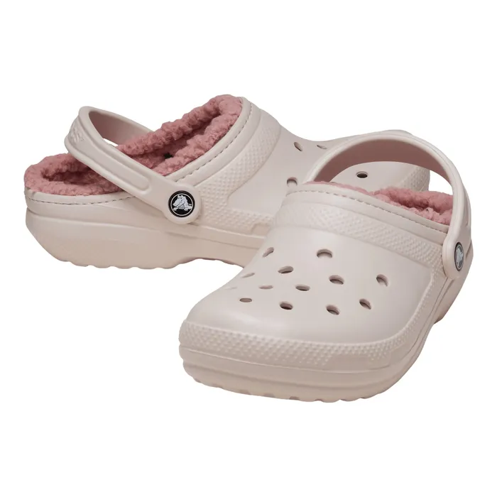 Crocs Classic Fuzz Lined Clog Instappers Senior