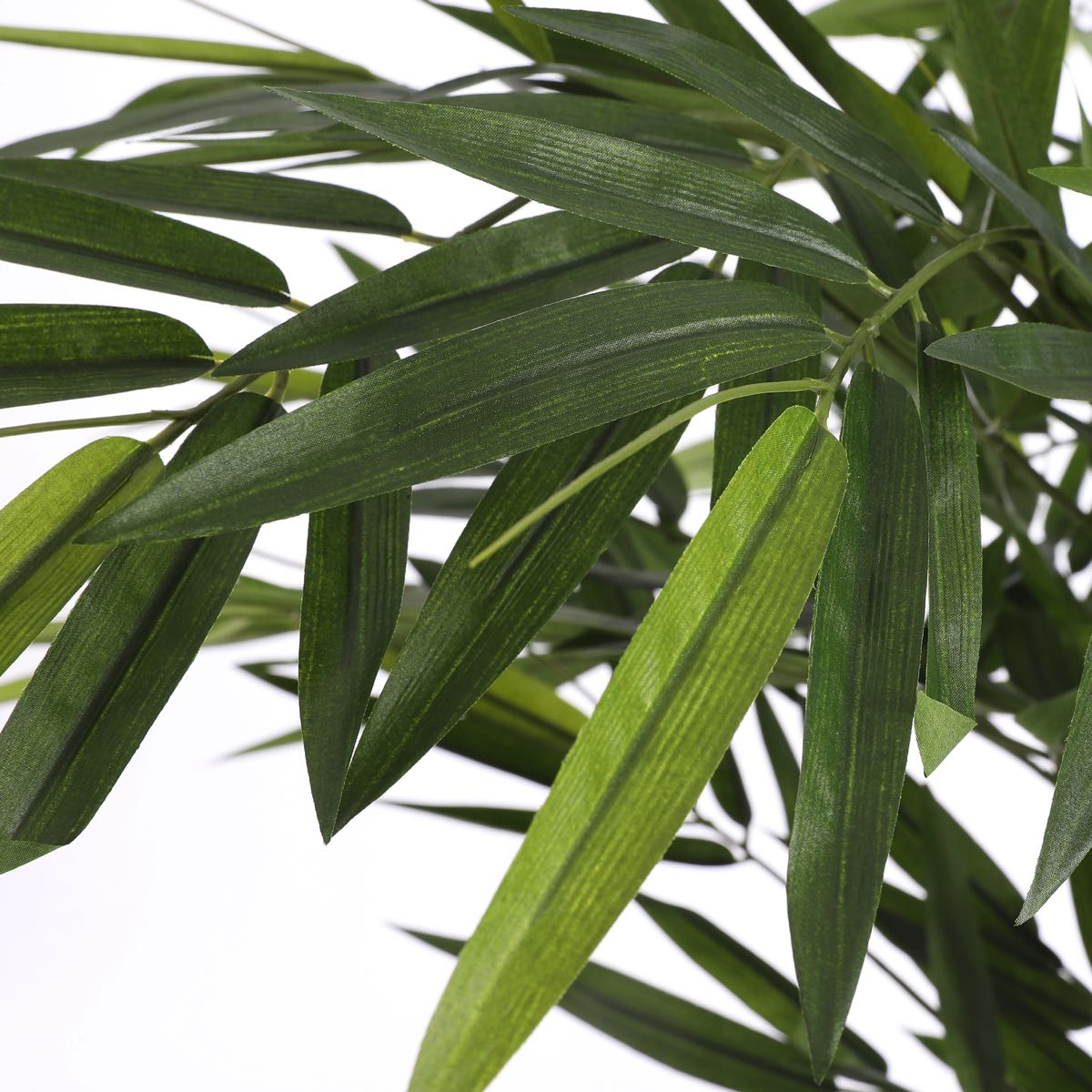 Mica decorations plante artificielle bamboe - 75x75x150 cm - pe - noir
