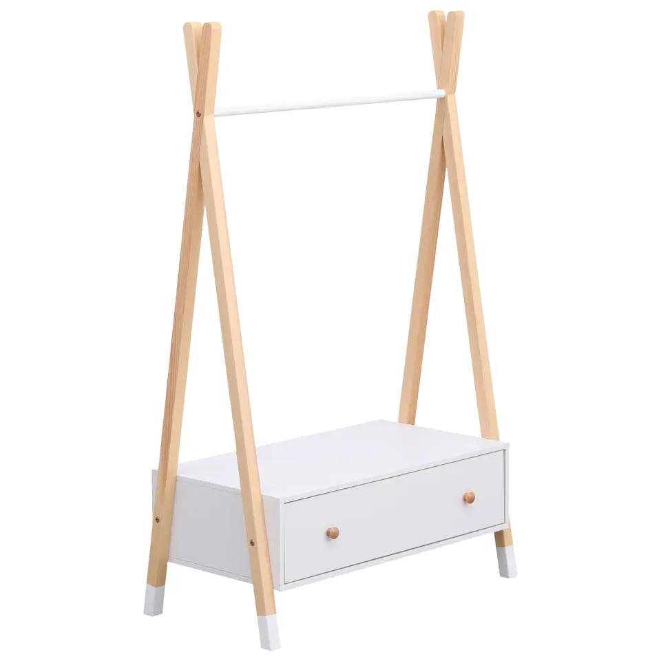Happy Garden Garderobe LOU - Wit - Hout