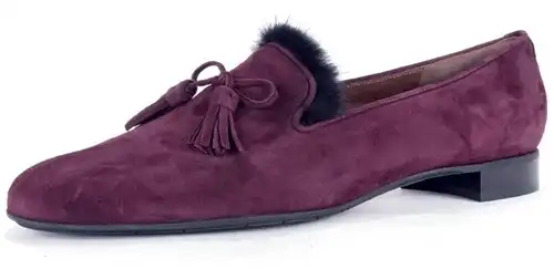 5857 CALANDSCHOEN BORDEAUX - maat 44.5 instapper bordeaux - maat 44.5 Calandschoen