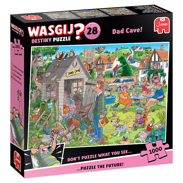 Wasgij Destiny Puzzle 28: Dad Cave! 1000 brikker