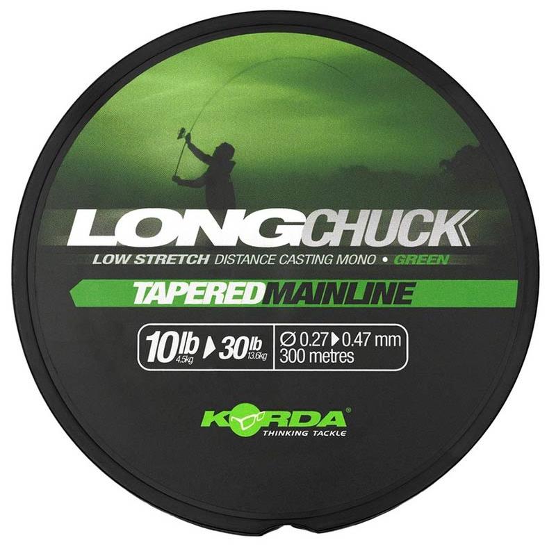 Nylon Korda Longchuck Tapered Mainline Green - 300M