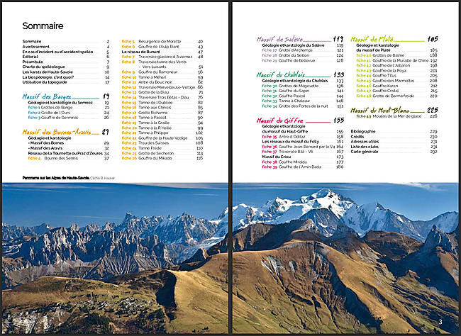 GROTTES ET GOUFFRES DE HAUTE SAVOIE