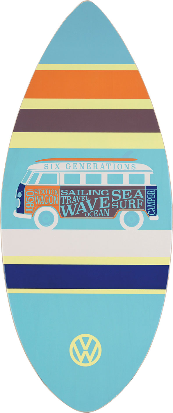 VW Collection T1 Bulli Holz Schwimmbrett Hellblau