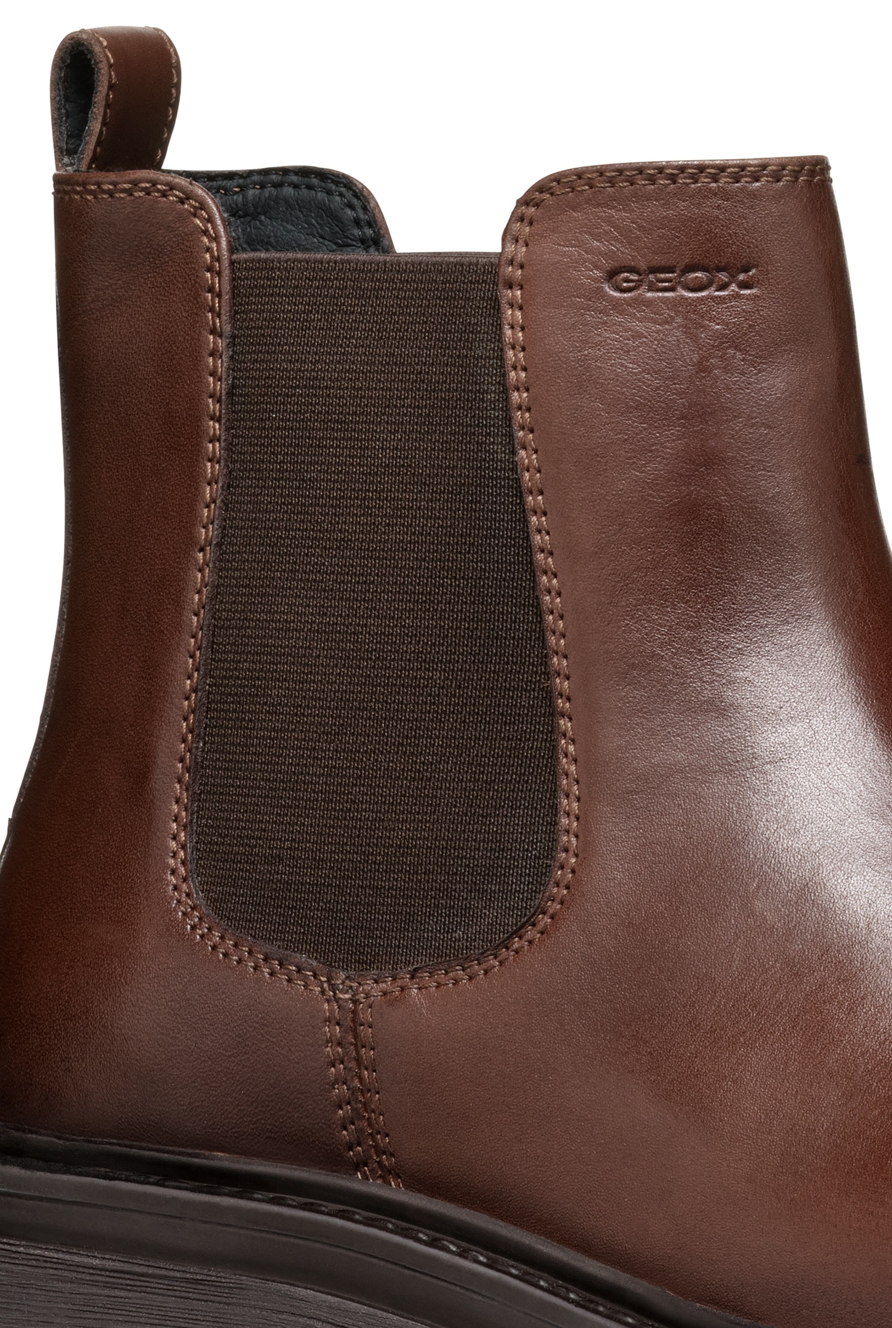 Geox Chelseaboots »D IRIDEA B«  Chunky Boot, Plateau Stiefelette mit modischem Blockabsatz
