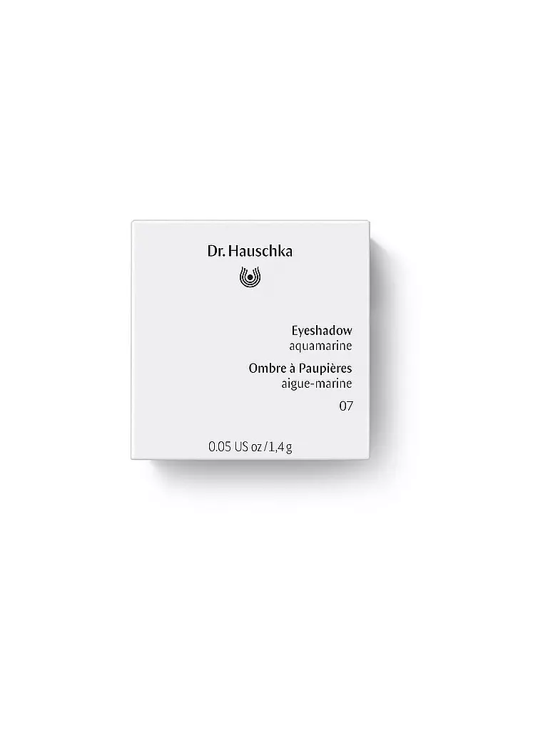 DR. HAUSCHKA Lidschatten - Eyeshadow (07 Aquamarine) dunkelblau