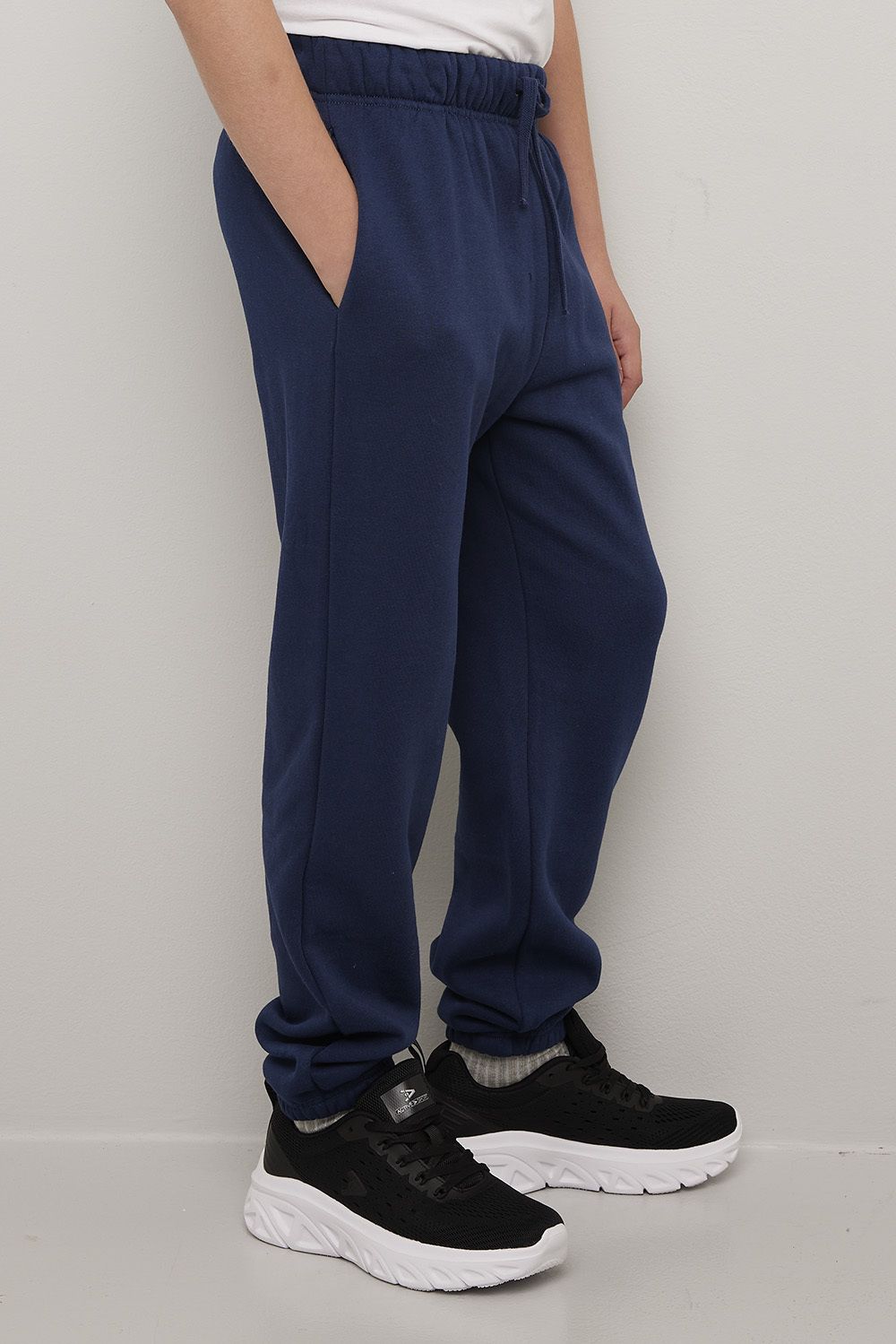 Joggebukse loose fit med lommer