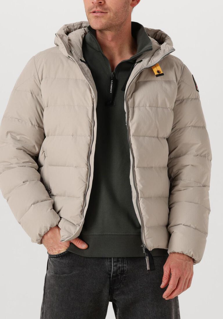 beige parajumpers gewatteerde jas cassian