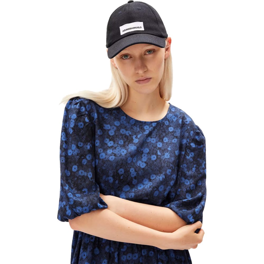 Armedangels Roseaa Milles Fleurs Kleid Damen night sky