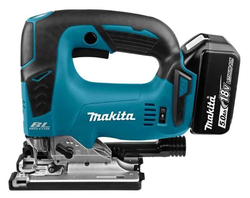 Makita DJV182RTJ 18V Li-ion accu decoupeerzaag set (2x5.0Ah) in Mbox - koolborstelloos