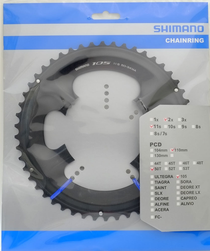 Shimano 105 5800 11-speed klinge 50T 110 mm