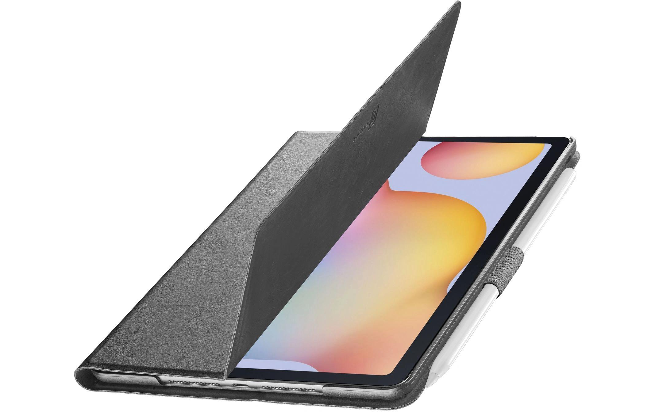 Tablet Book Cover Stand Case SchwarzHülle mit Ständerfunktion und Stiftfach für Samsung Galaxy Tab S6 Lite (2024)