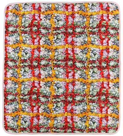 Molo Teppich - Neala - 85x75 - Karierte Blumen