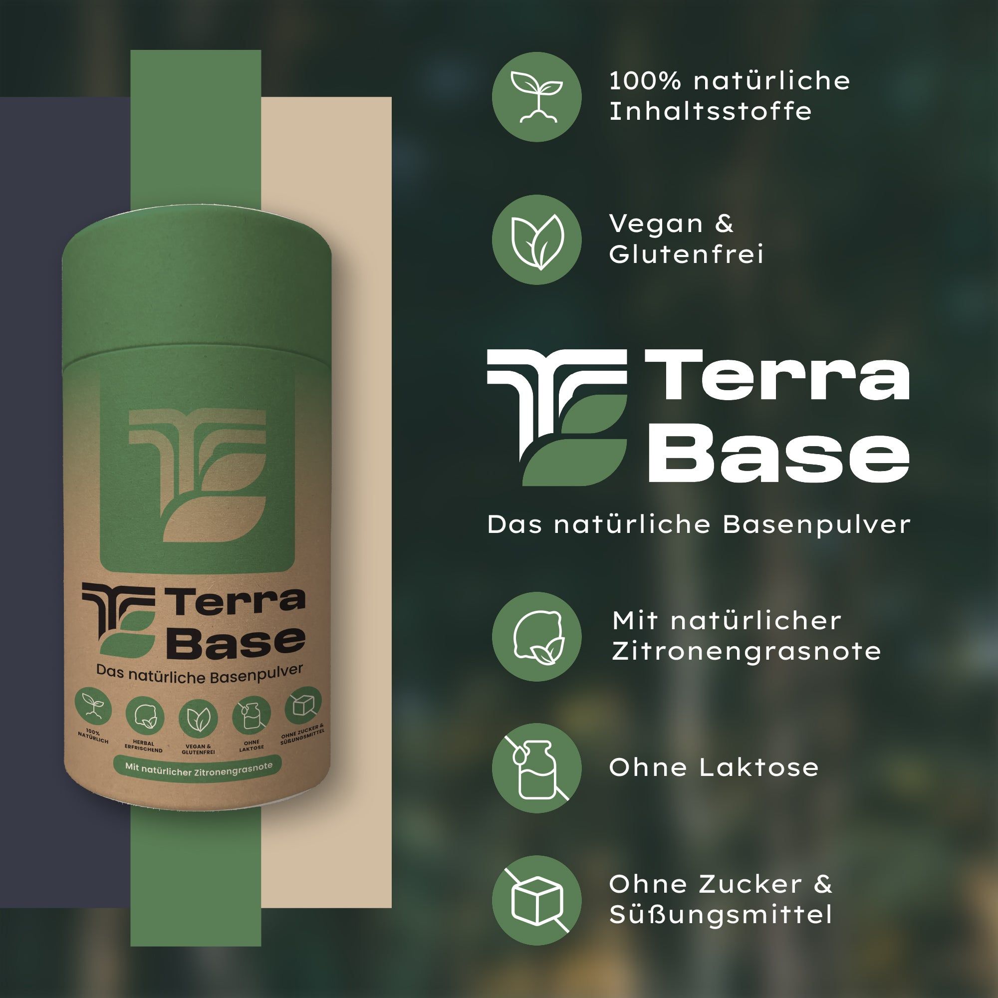 TerraBase ® natürliches Basenpulver mit Elektrolyten