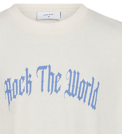 Grønt T-shirt - GrMilton - Chalk