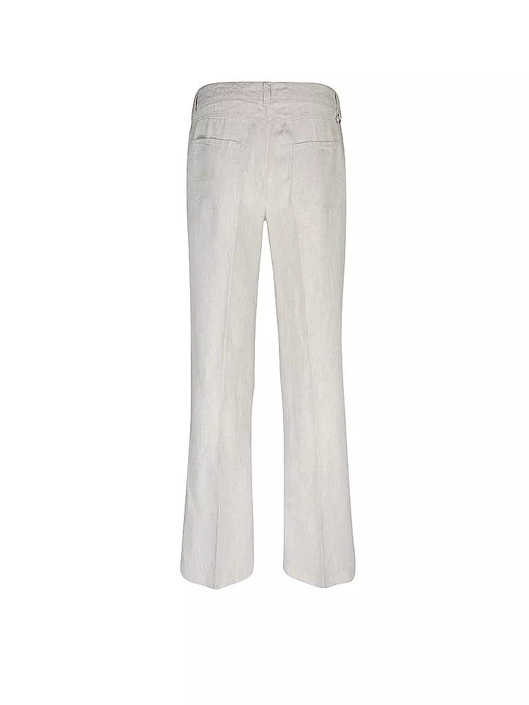 MAC Leinenhose NORA grau