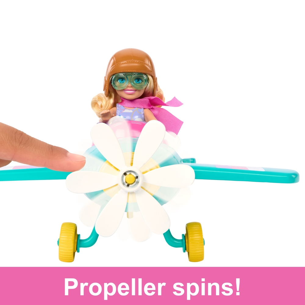 Barbie Club Chelsea Puppen- und Flugzeugset