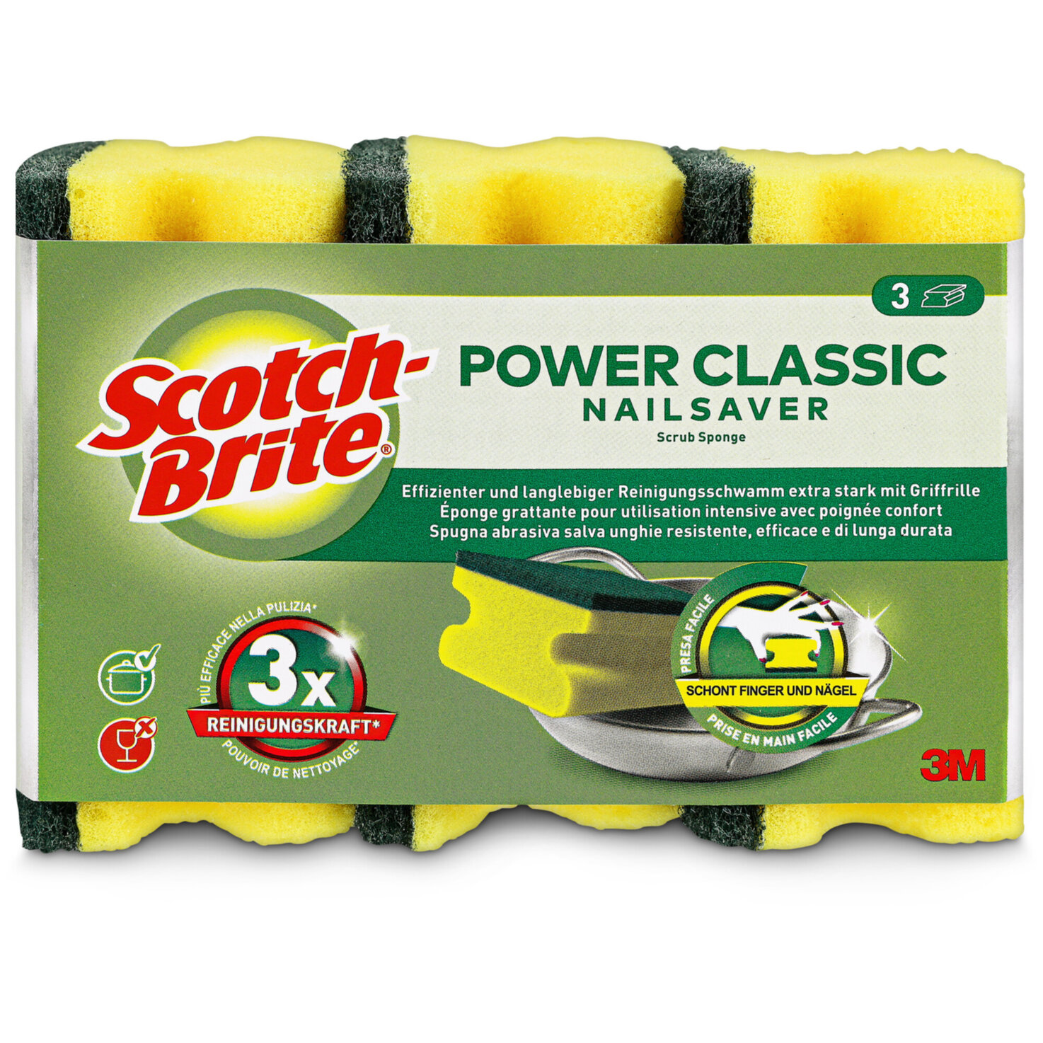 Scotch-Brite Schwamm Synthetik Classic
