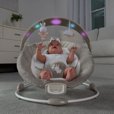Ingenuity InLighten Babystol Twinkle Tails, Grey