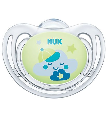 Nuk Sutter - Freestyle Night - 2Pak  Blue