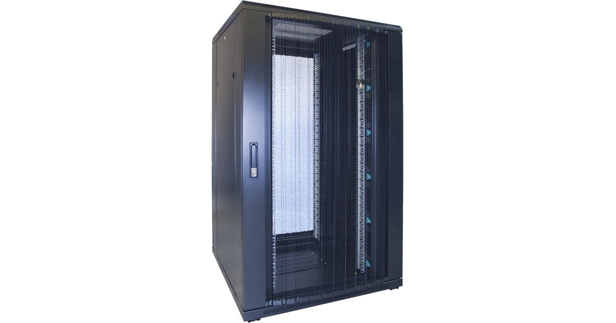 DSI27U serverkast met geperforeerde deur - DS8827PP server rack  (Zwart, 800 x 800 x 1400mm)