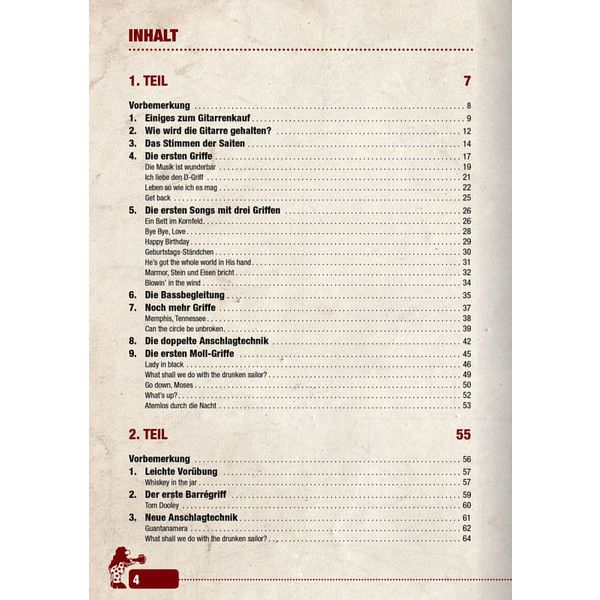 Voggenreiter Peter Bursch's Gitarrenbuch 1