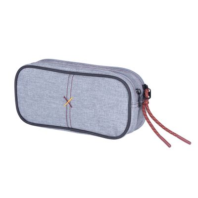 Trousse Harry Potter Quidditch - 2 compartiments - gris - Kid'Abord
