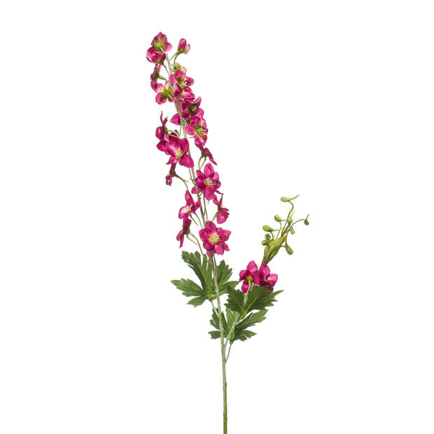 Kunstbloem Delphinium - 77cm - roze