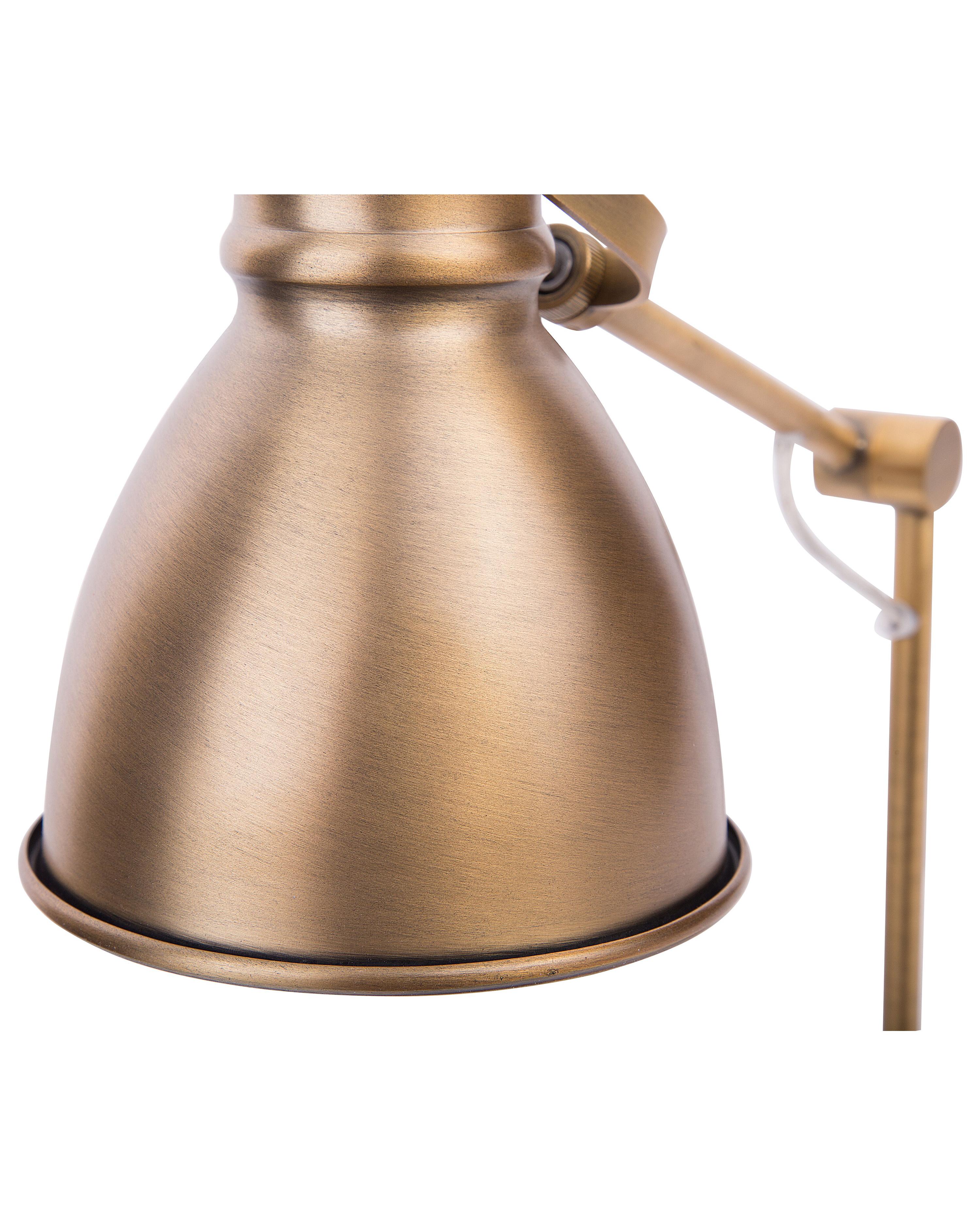 Bureaulamp MONSAN verstelbaar Metaal Messing