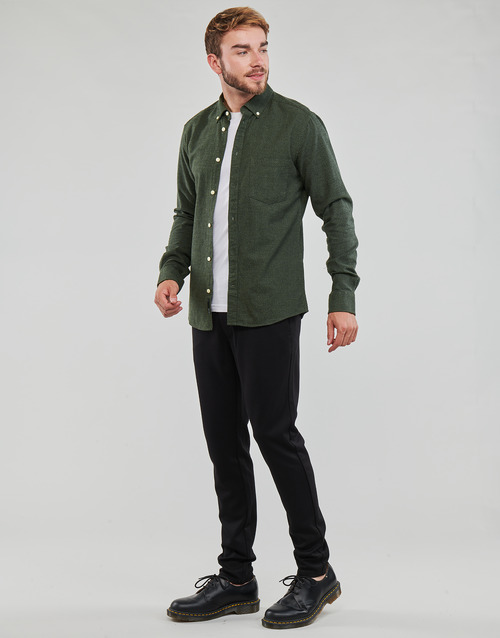 Only & Sons  - ONSNIKO LS MELANGE SHIRT - Kaki