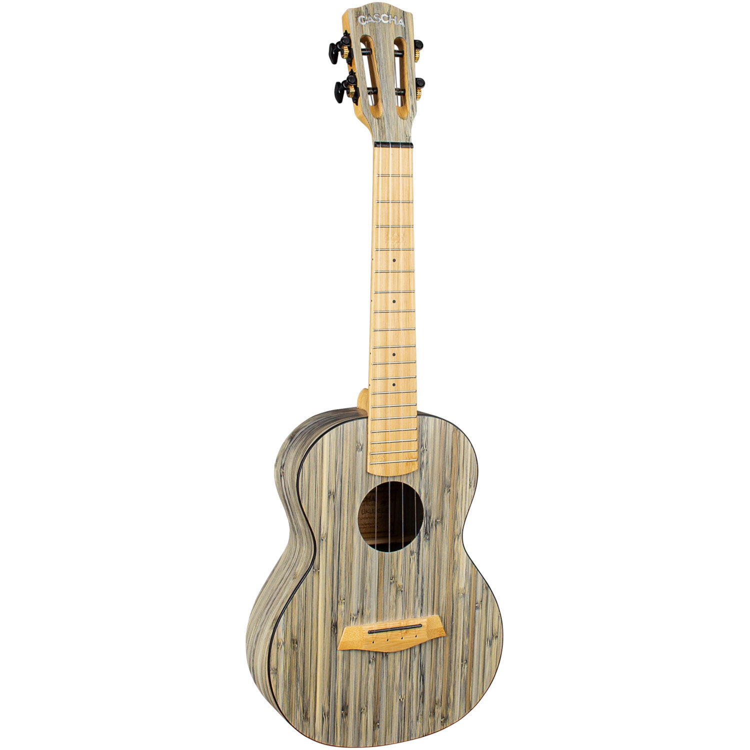 Cascha HH 2317 Bamboo Graphite tenor ukelele set