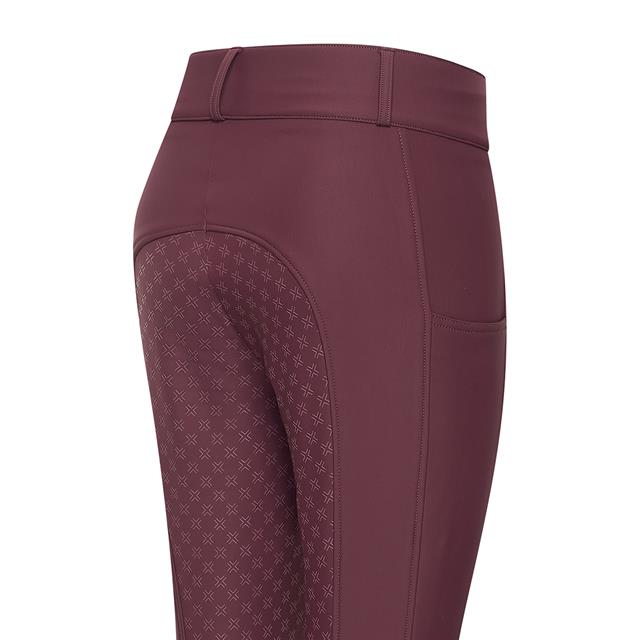 Paardrijbroek Imperial Riding IRHBilou Full Grip Donkerpaars