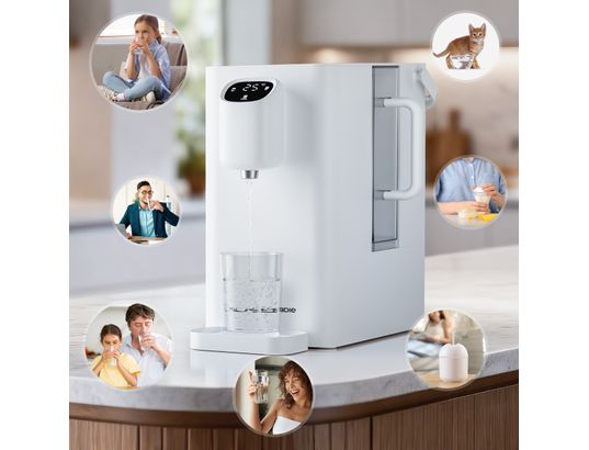 SUSGREENABLE - Distributeur d'eau Osmoseur inverse portable 4 étapes filtrage blanc sgiwdr04-w