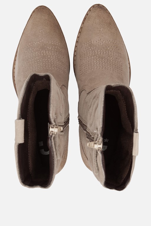 Muyters Cowboylaarzen beige Suede