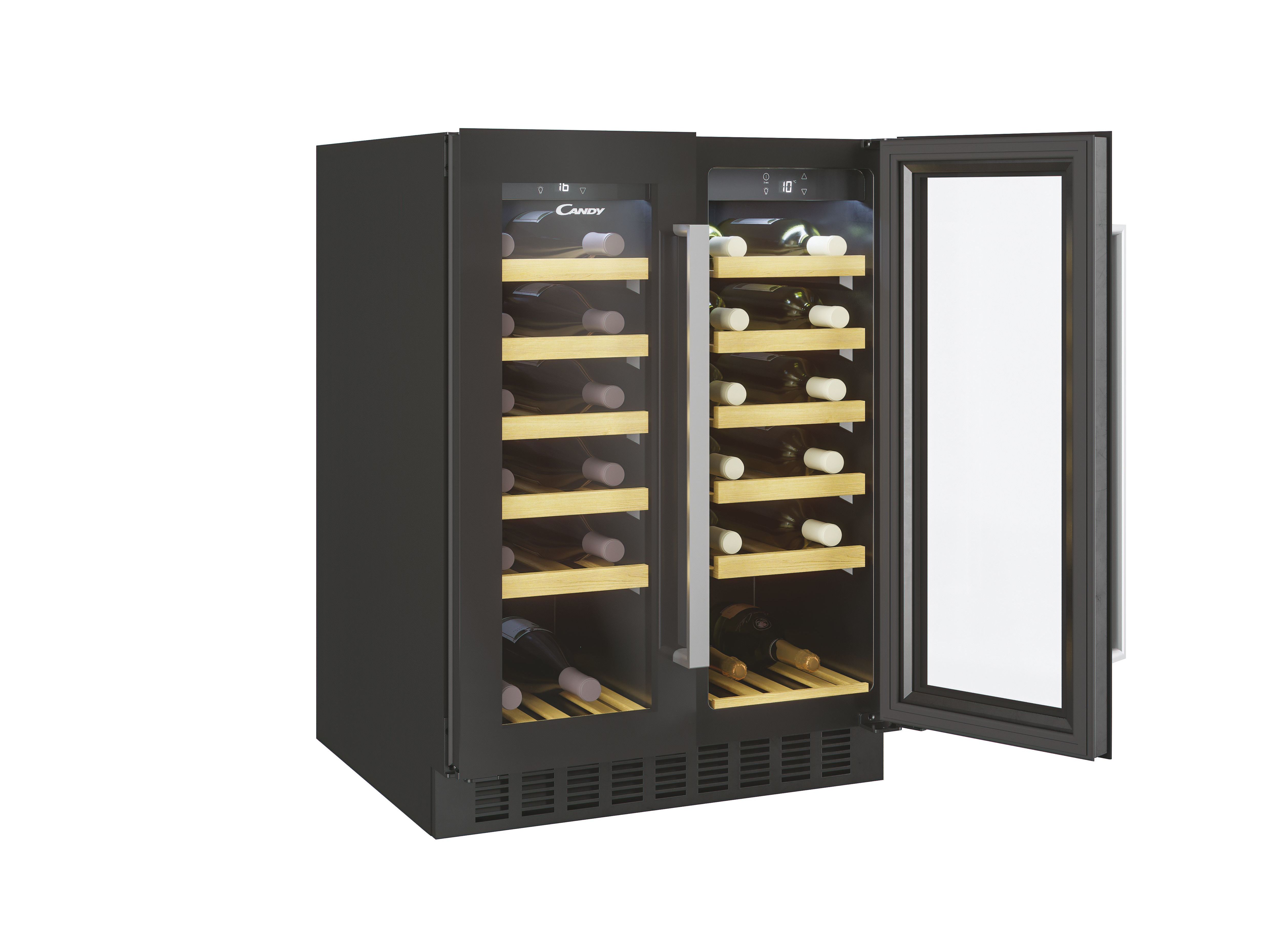 CAVE DE VINHOS CANDY CCVB 60D/1 (38 GARRAFAS - PRETO)