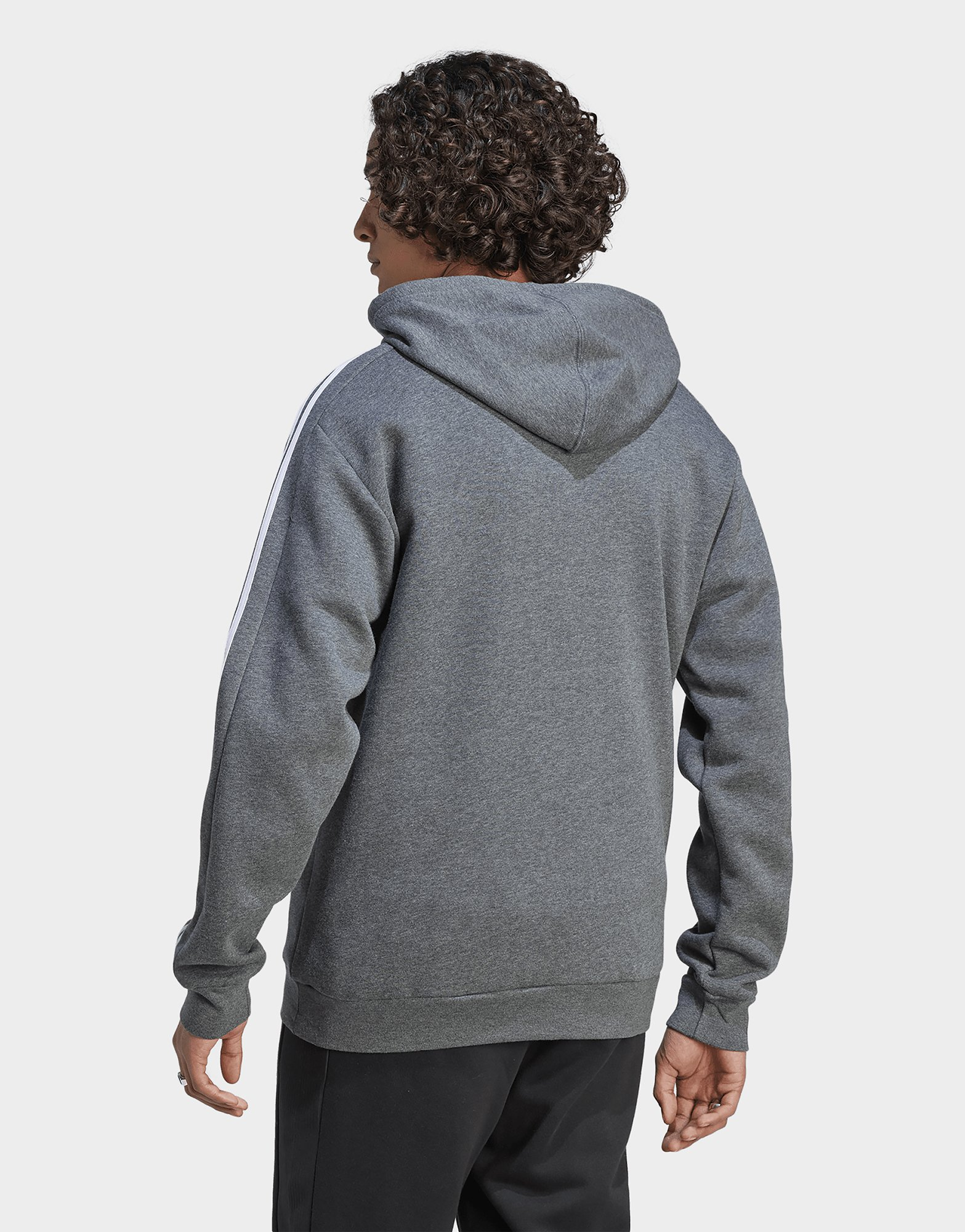 adidas Sweat-shirt à capuche en molleton à 3 bandes Essentials