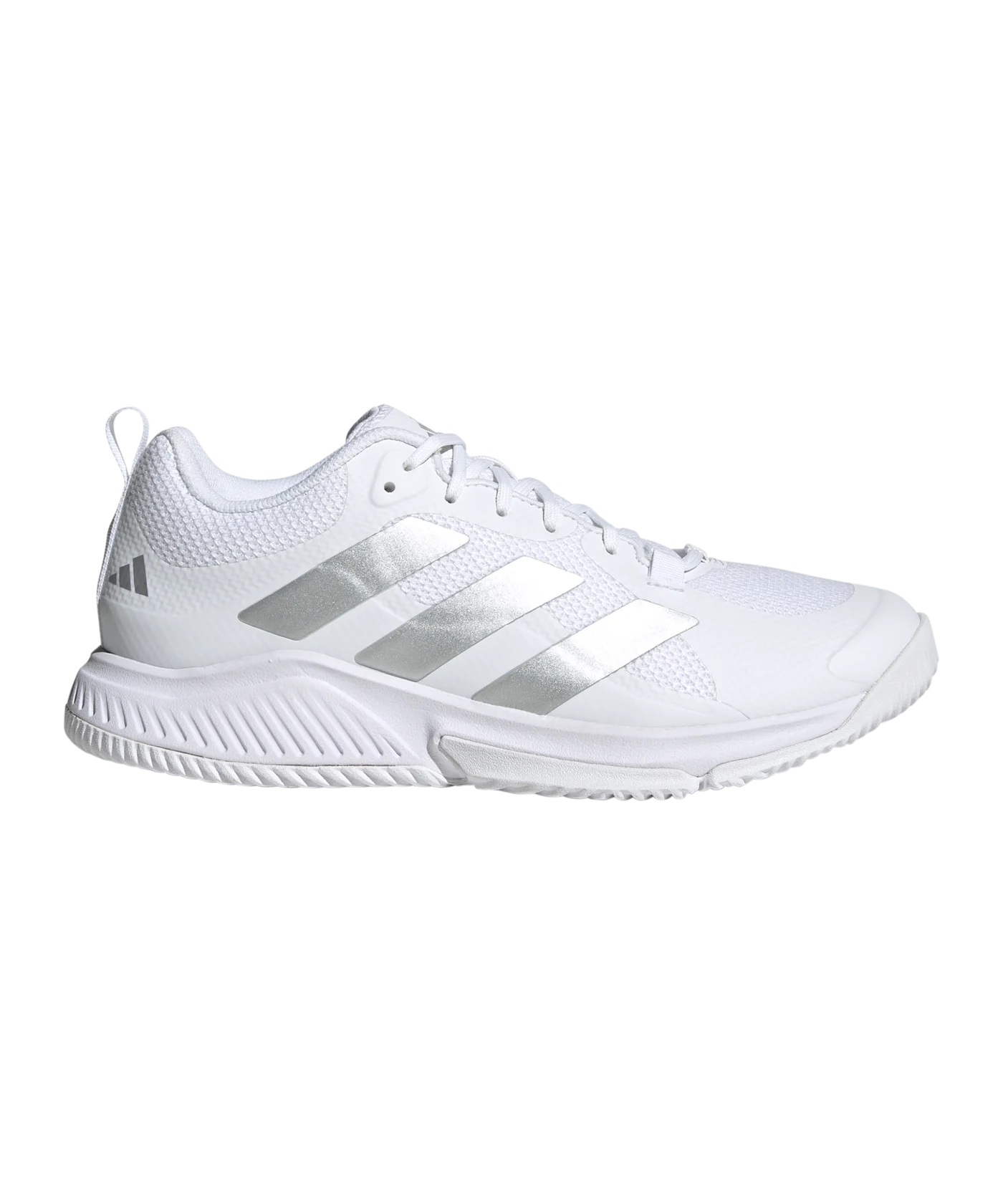 adidas Court Team Bounce 2.0 Damen Weiss Silber