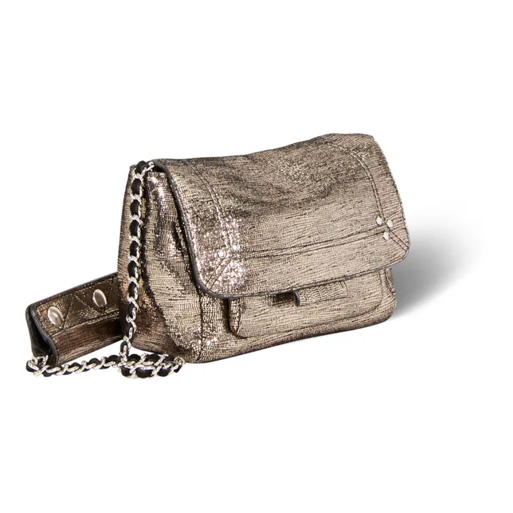 Jérôme Dreyfuss Sac Lulu S Lamé | Champagne