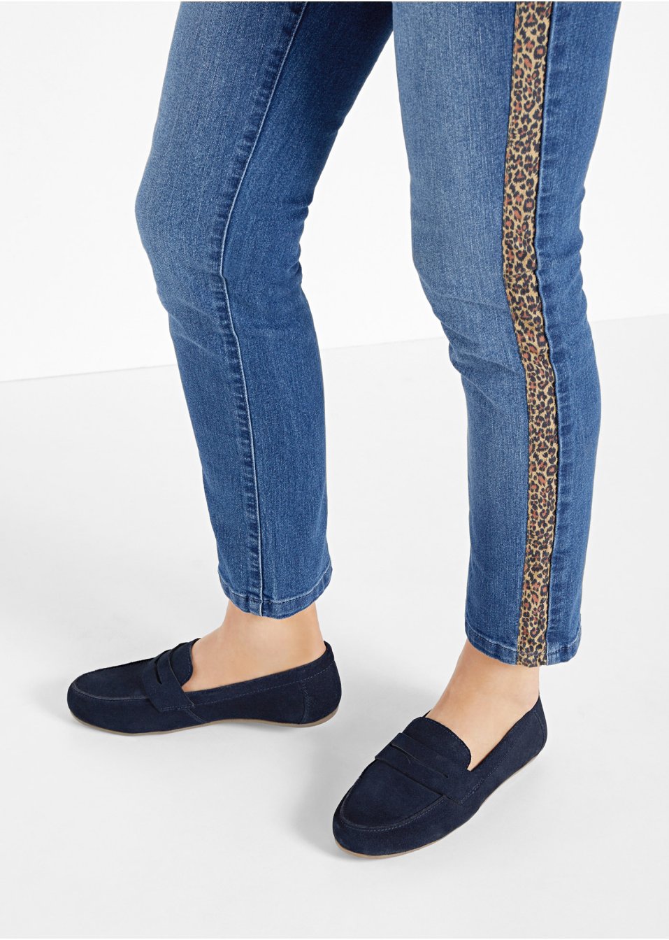 Mocassins en cuir