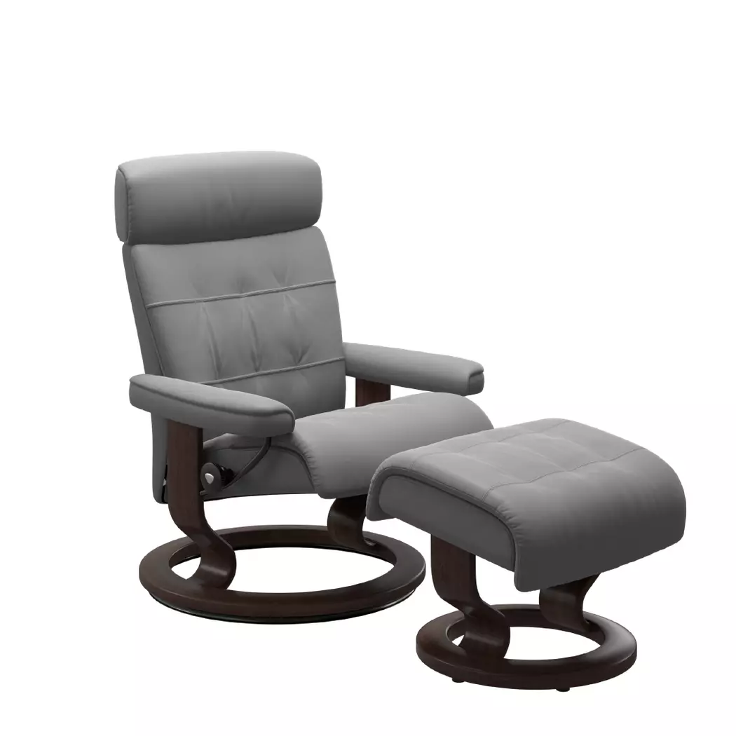 Sessel mit Hocker Erik Classic