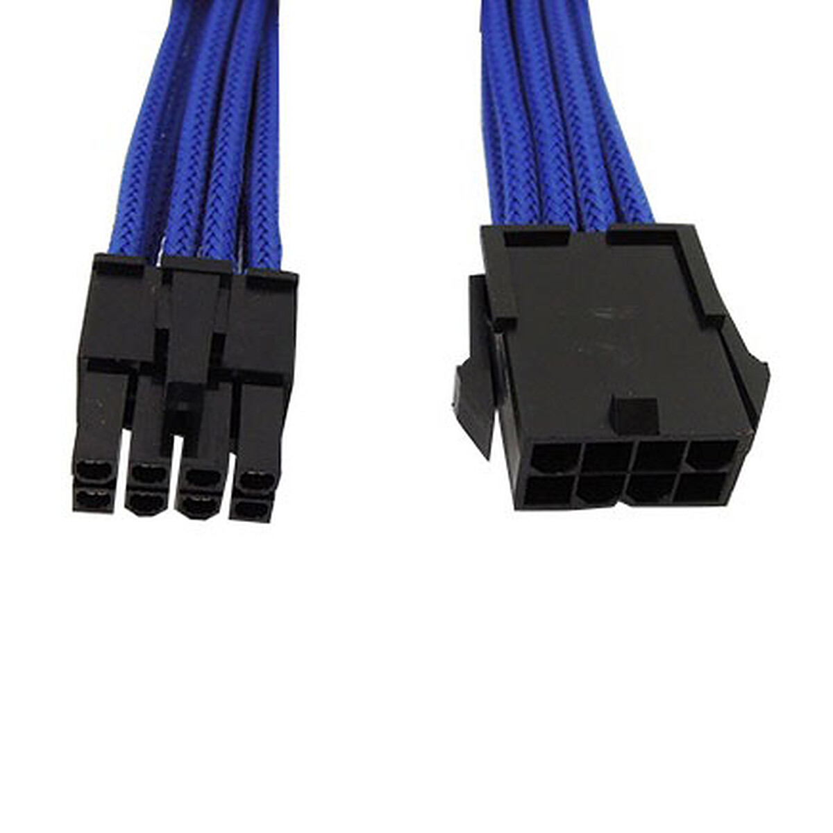 Gelid Câble Tressé ESP 12V 8 broches 30 cm (Bleu)