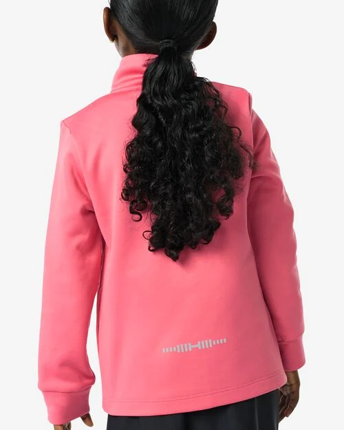 veste de training en polaire pour enfants  rose