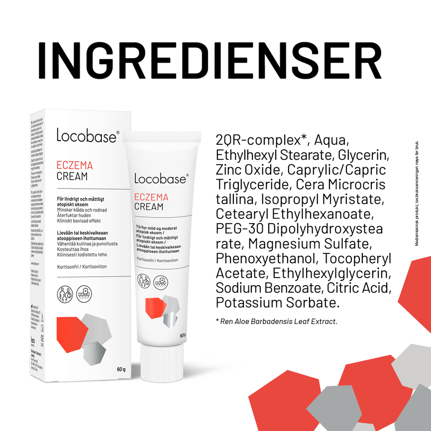 Locobase Eczema Cream 60 g