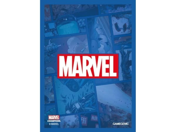 GameGenic Sleeves Marvel Champions Marvel Blue