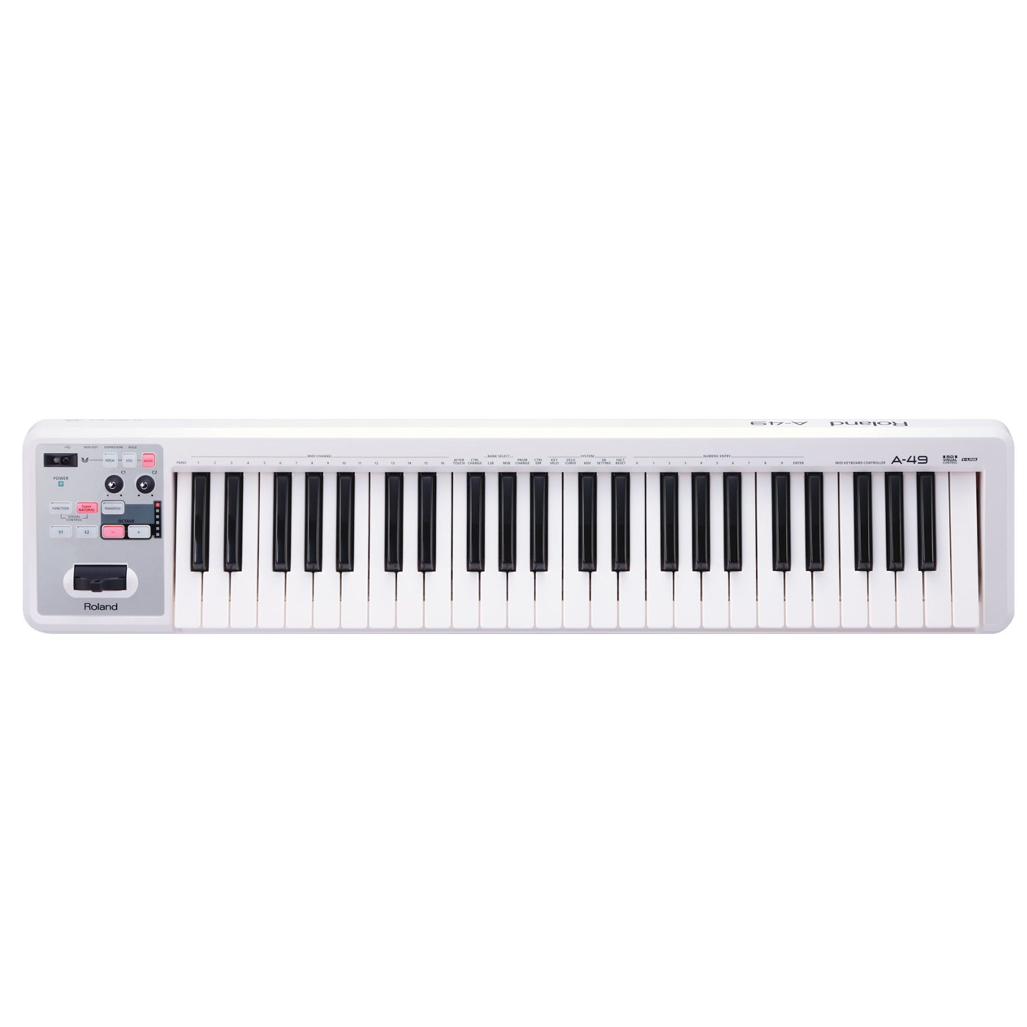 Roland A-49WH Midi-keyboard wit