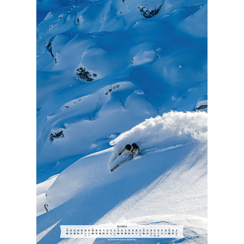 TMMS-Verlag Best of Powder 2025 Kalender